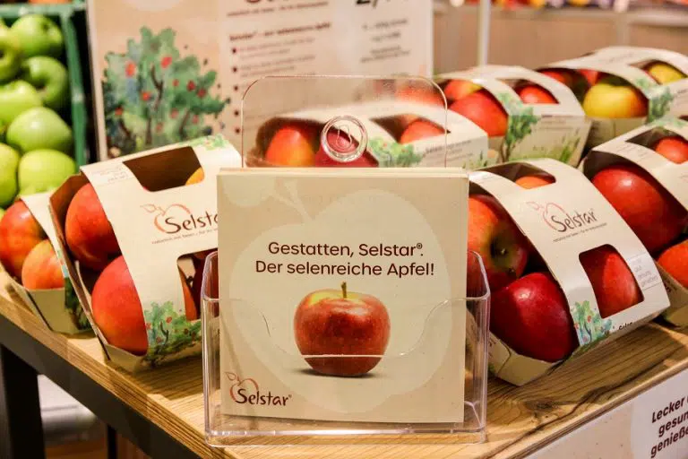 Vegane Produkte - Selenreicher Selstar Apfel