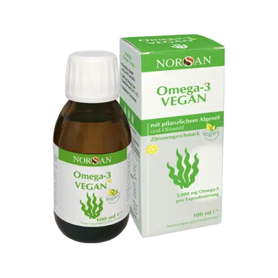 Produktbild Omega 3 Vegan Öl von Norsan