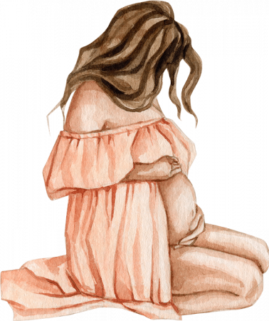Bild von einer schwangeren Frau